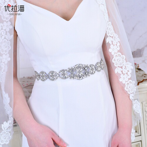 Ulapan Rhinestone Decorative Belt Bridal Wedding Girdle AliExpress Best Seller Manufacturer S161