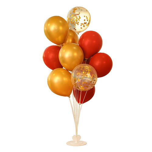 Balloon Stand Outdoor Picnic Supplies Essential Table Set Floating Decor for Couples' Birthday and Social Media Popularity