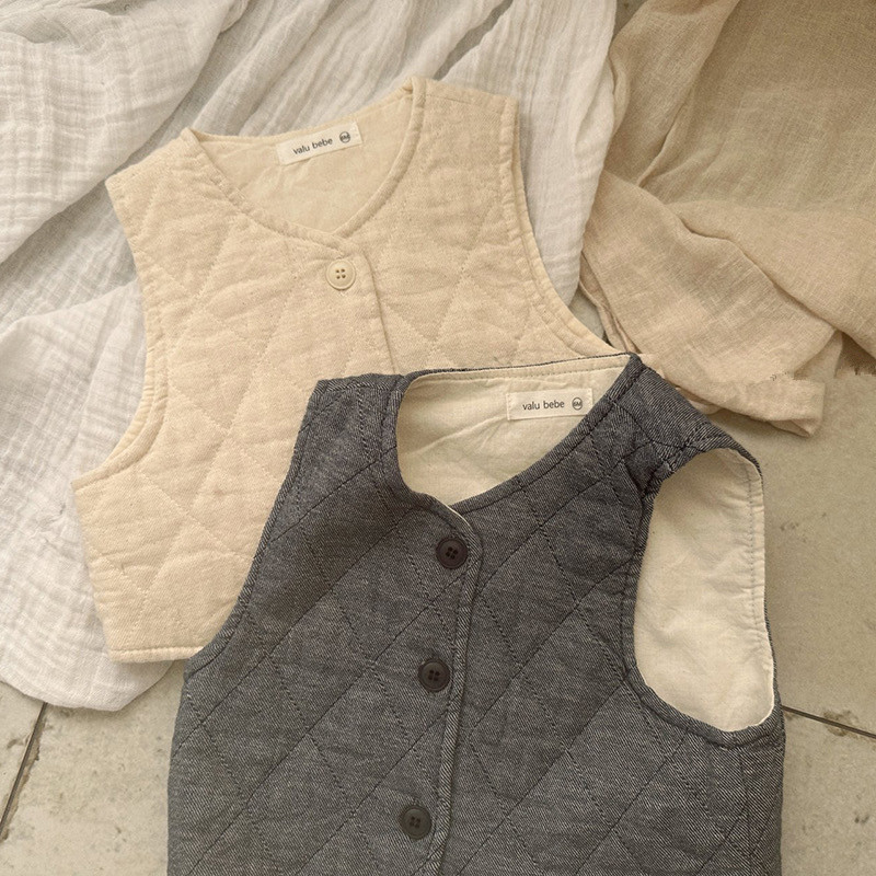 Niños vestidos con chalecos de otoño bebés clip de caballo 2024 ropa infantil coreana de otoño chalecos de cavalo de niño de otoño
