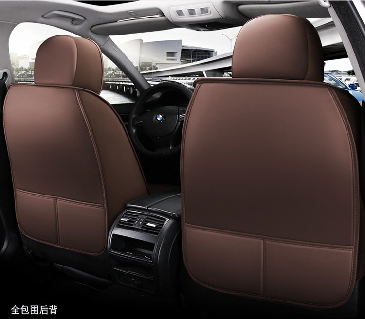 New full leather car seat cover four seasons universal all-inclusive seat cushion leather seat cover autumn breathable non-slip wear-resistant
