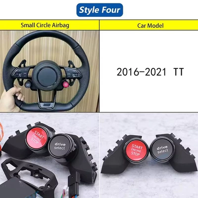TT, A5 one-touch start/stop. — Steering wheel - 8