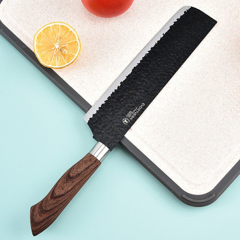 martillo de acero inoxidable forjado seis piezas conjunto de herramientas de pulverización de pintura conjunto de cubierta mango de herramientas de cocina domésticas en stock al por mayor