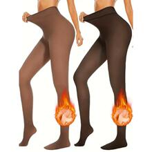 T 73045 Sheer Fleece Lined Tights ���ȴ�׿� �羳ŷ��