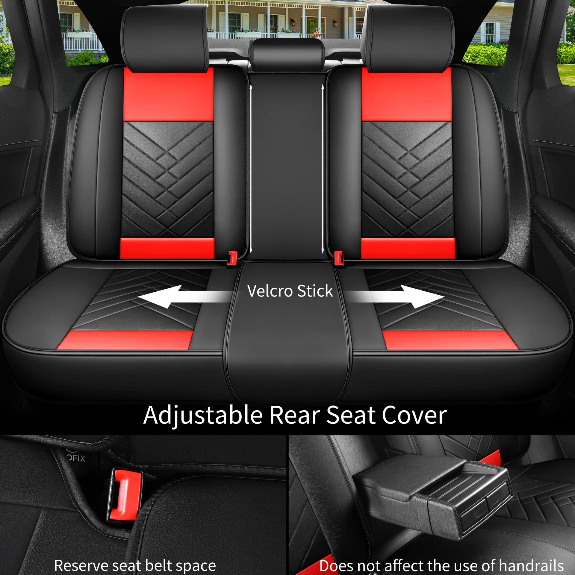 Cross-Border Foreign Trade Car Seat Cushions, Universal for All Seasons, Five-Seater Single Seat Cushion, Full Leather Surround, Factory Wholesale and Dropshipping