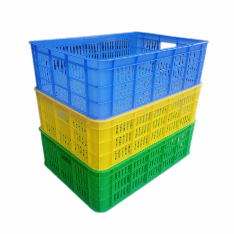 塑料周转箩 塑胶周转筐 塑料胶框 周转胶篮 工业塑料箩筐有孔胶篮