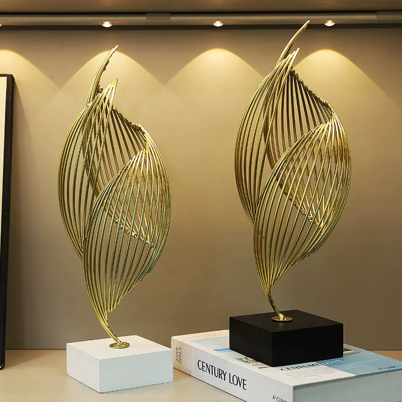 现代简约办公室风生水起摆件家居玄关客厅电视柜酒柜装饰工艺品