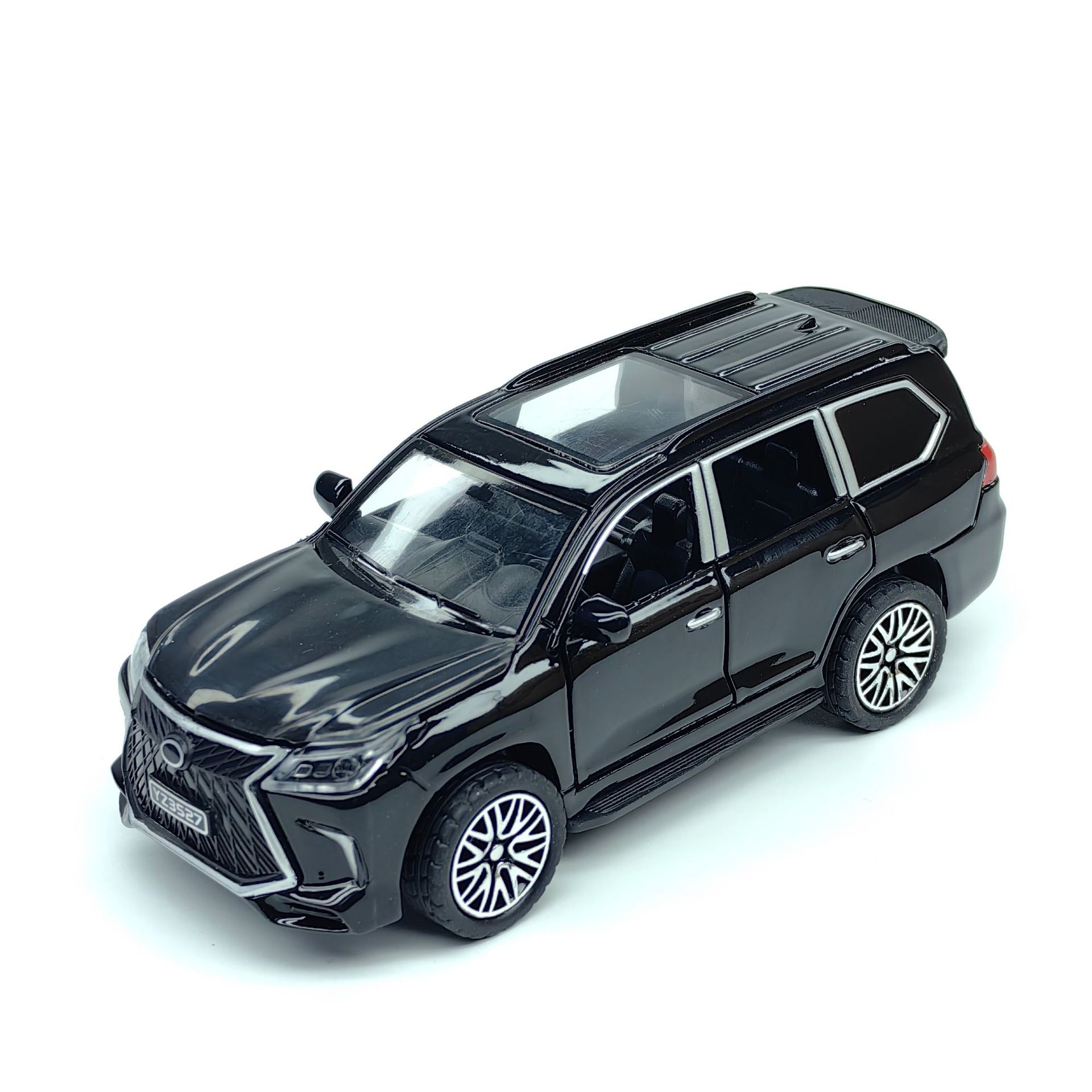 Return fuerza a granel aleación modelo de coche puerta abierta coche de juguete para niños niño decoración de pastel al por mayor