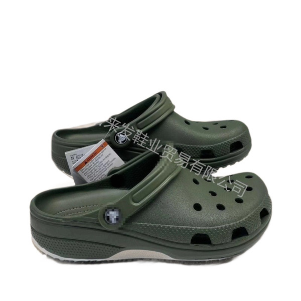 Classic breathable Crocs-style slippers for men and women