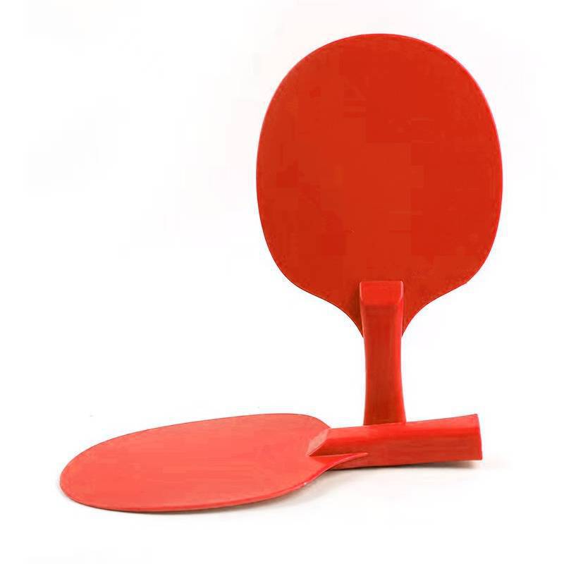 [Ventas directas de fábrica] raqueta de tenis de mesa raqueta de entrenamiento engrosada de plástico raqueta de tenis de mesa