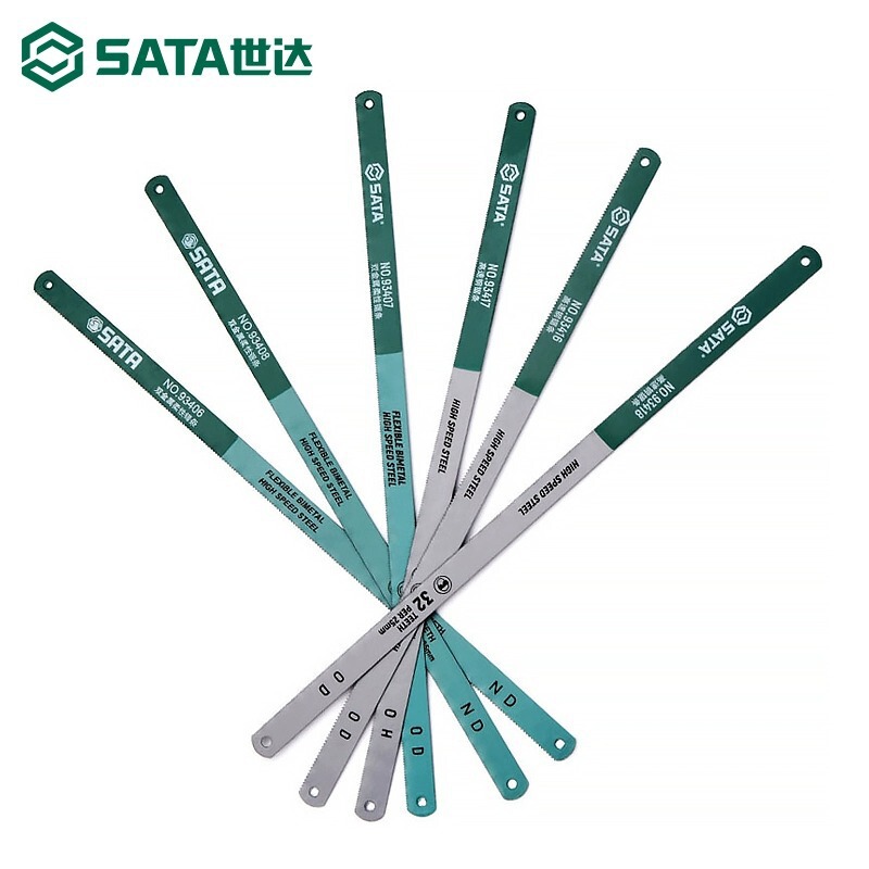 SATA世达钢锯条双金属柔性锯条12寸手工用木工锯条金属切割32齿|undefined