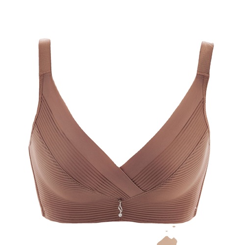 Summer push-up sexy and charming wire-free bra traditional type thin top and thick bottom blue women's seamless underwear bra