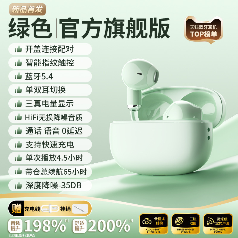 原装正品蓝牙耳机真无线入耳式降噪运动听歌游戏超长续航2025新款|undefined