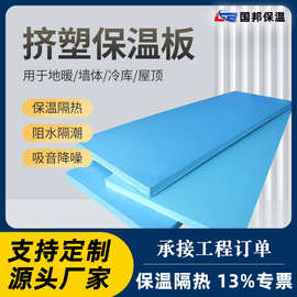 挤塑板xps挤塑保温板外墙b1级阻燃隔热聚苯乙烯冷库泡沫板pu材料