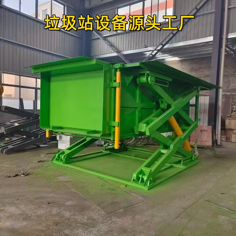 环卫垃圾压缩设备 地埋式生活垃圾压缩中转站 6方压缩机