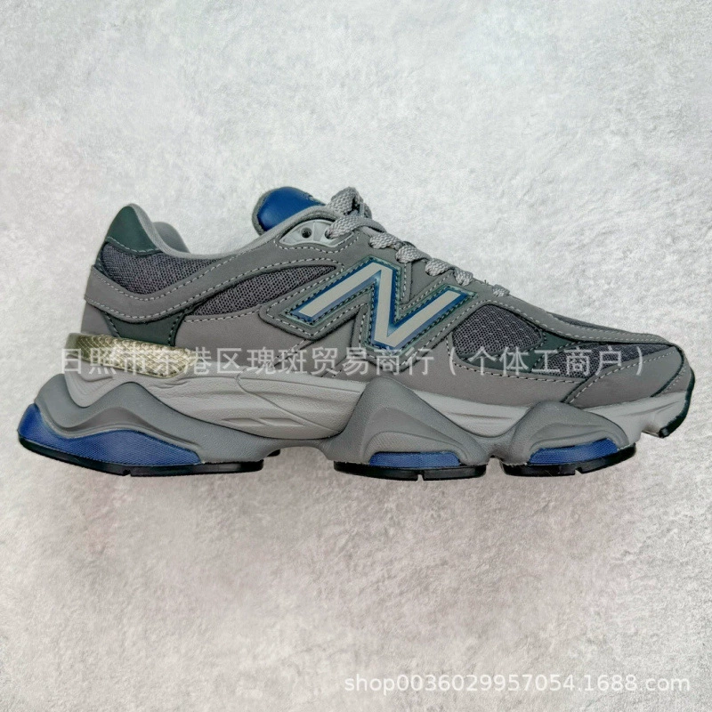 Putian Chunyuan High Version Langbun Cool Running NB9060 Daddy Shoes Sports Retro Men\'s Shoes Net Travel Shoes