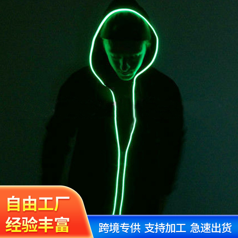 봄 청소년 캐주얼 탑 홍콩 스타일의 느슨한 플러스 사이즈 후드 발광 지퍼 남성용 스웨터