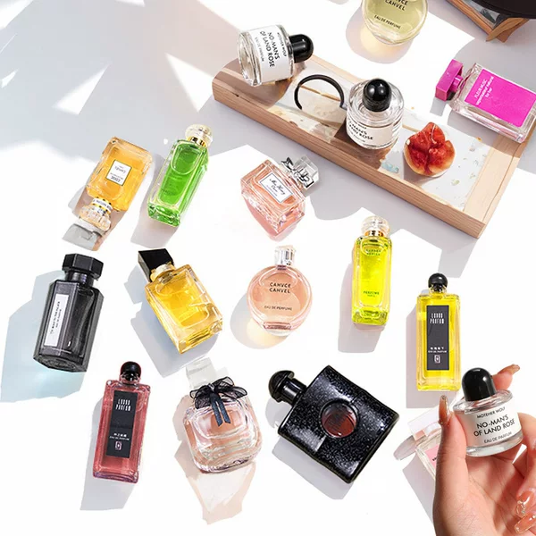 DKY sample perfume Q version try fragrance perfume female lasting fragrance fresh natural light fragrance black duck slices factory wholesale