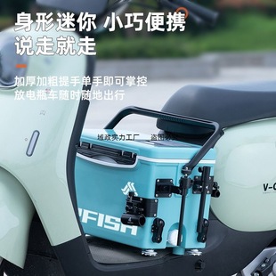 New Mini Fishing Box 13 Liters Mini with Feet That Can Sit On, Small Wild Fishing Box, Insulated Box, Free Shipping Wholesale
