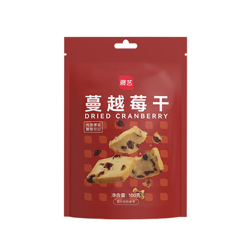 Exposición de Arte de arándanos secos de trituración hornear especial 100g mujeres embarazadas instantánea fruta seca copo de nieve pastel crujiente bolsa de paquete pequeño seco