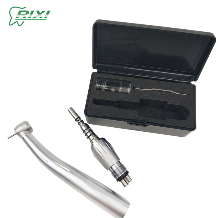 El teléfono móvil de alta velocidad dental de la turbina de gas de Ruiqi con la conexión rápida de KAVO 4 señala el transporte de cerámica del taladro dental de fibra óptica del espray de agua LED