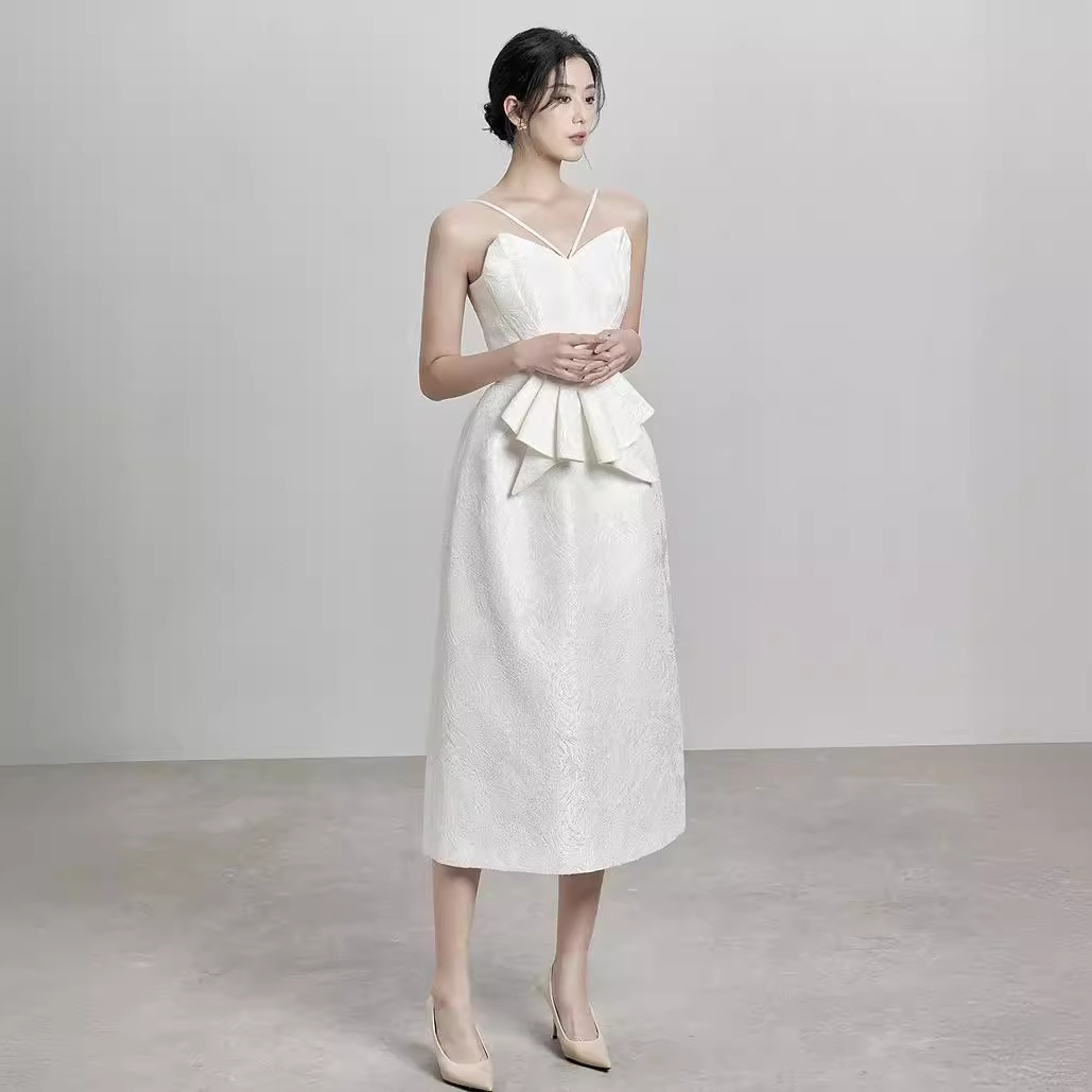Small design summer elegant slip dress