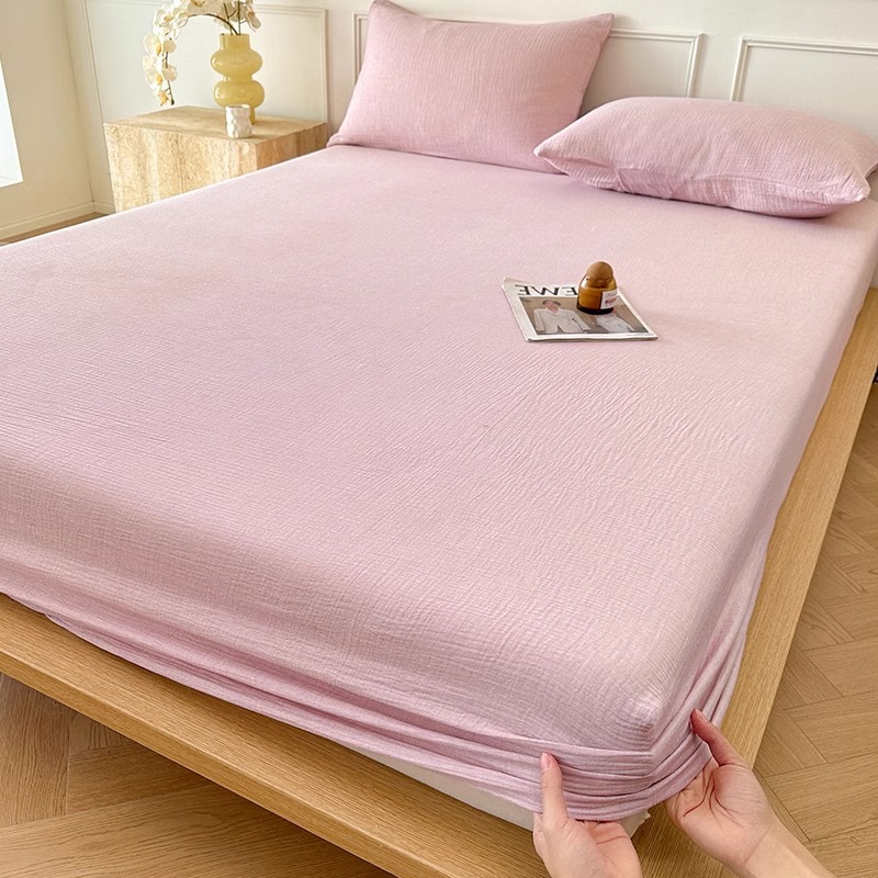 Silla de cama de algodón puro, sábana antideslizante engrosada de invierno de una sola pieza, colchón Simmons, cubierta protectora con todo incluido, juego de tres piezas