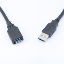 标准USB 3.0公对母高速数据延长线 移动硬盘 U盘 鼠标键盘加长线