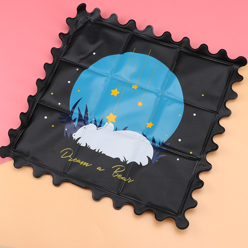 New summer cartoon cute ice pad student cooling ice crystal cooling pad car cooling pet dog gel seat cushion
