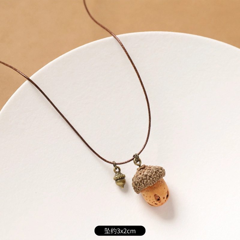 14-plant necklace (five-eyed acorn)