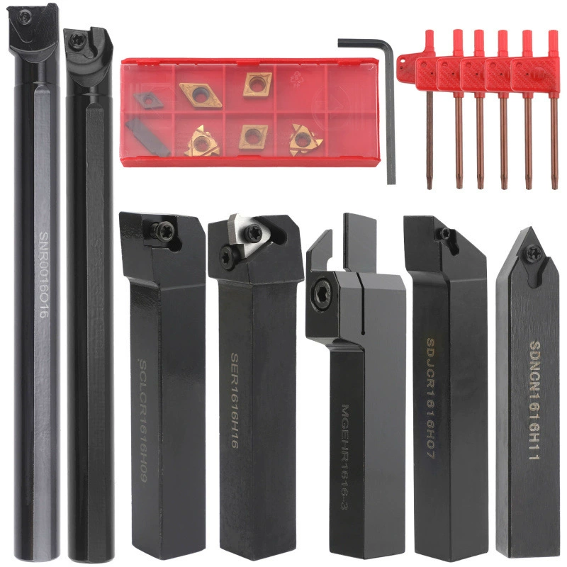 7 шт. держатель токарного инструмента с ЧПУ MGEHR1616-3 SDJCR1616H07 SDNCN1616H11 16 мм