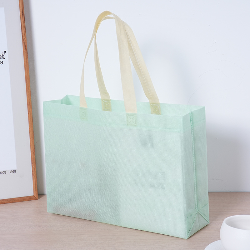 Bolsa de mano de tela no tejida, bolsa de regalo, ropa de mujer, ropa infantil, bolsa de publicidad de compras