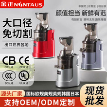 跨境多功能超大口径原汁机果汁机快慢速家用无刀头榨汁机炸水果机