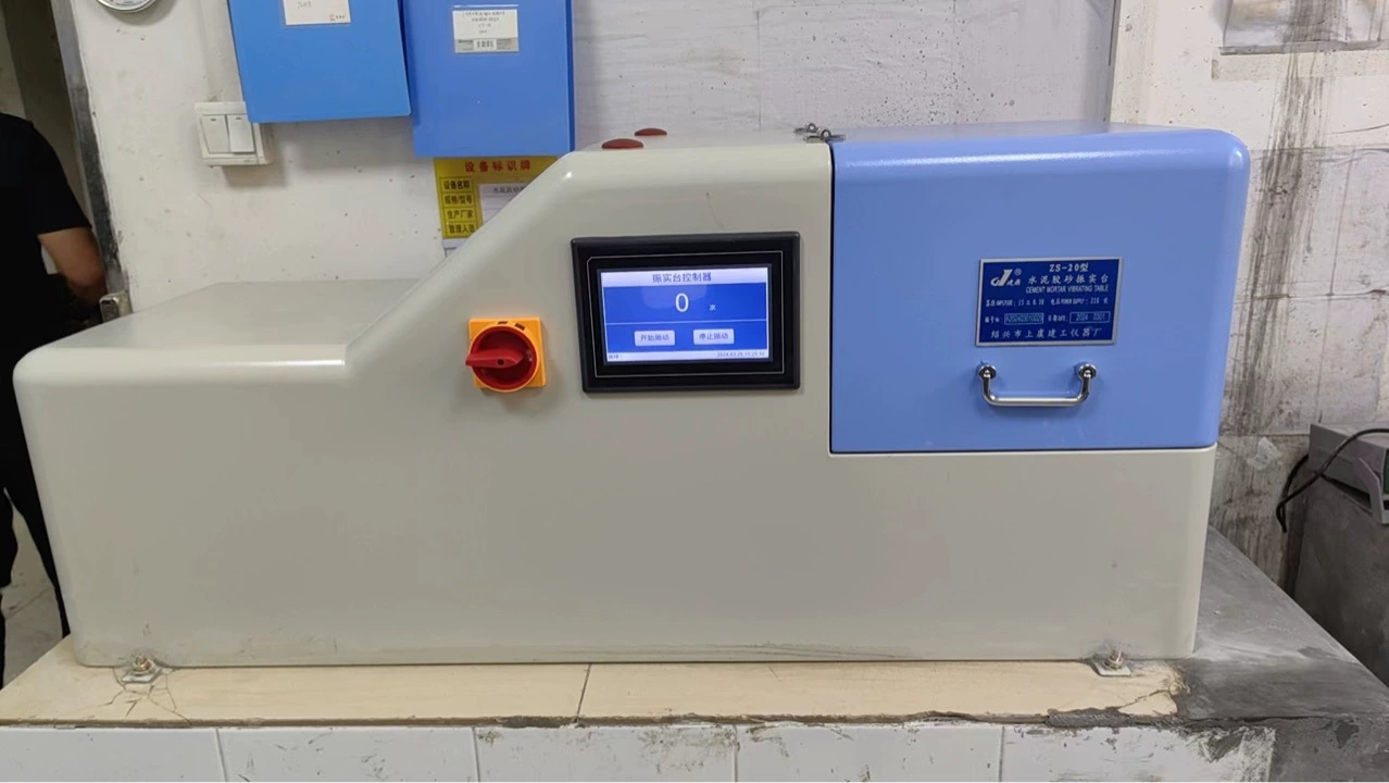 Новый стандартный вибрационный стол для цементного клея и песка