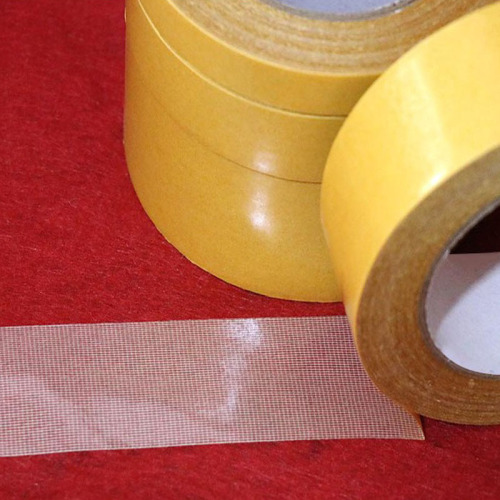 Strong grid double-sided tape high viscosity transparent seamless cloth-based double-sided tape carpet floor mat sofa cushion fixed sticker
