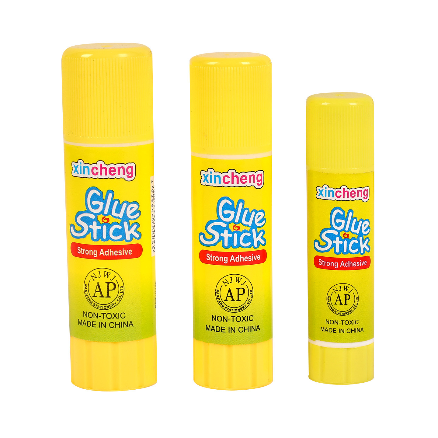 Pegamento sólido de papelería, tamaño grande, pegamento para manualidades para estudiantes, suministros de oficina, pegamento PVA para niños, barra de pegamento de gran capacidad de 23g, venta al por mayor.