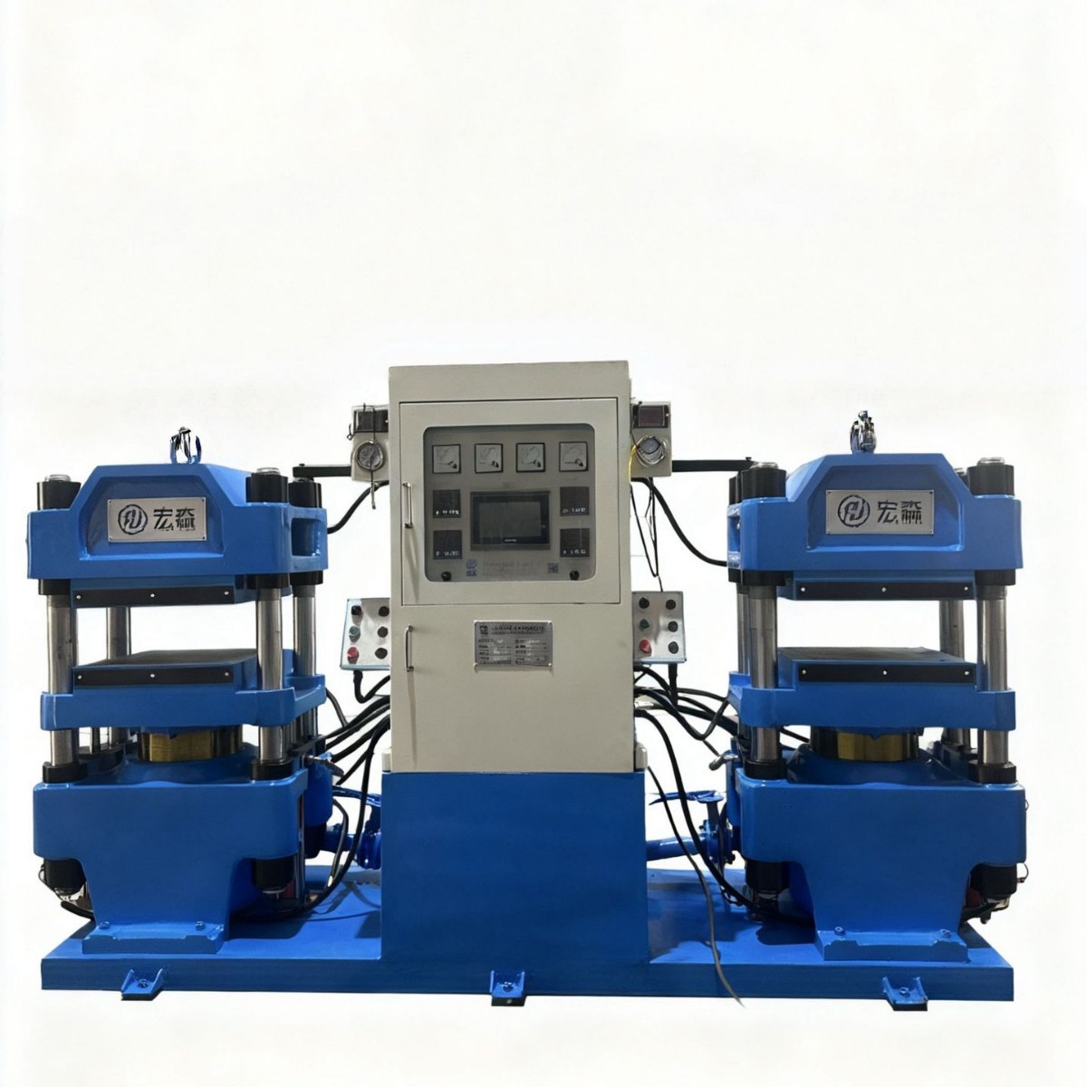 玉环宏森机械设备HSP-100吨平板硫化机轴承盖专用