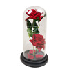 Eternal Flower Glass Golden Foil with LED Lights Rose Valentine's Day Christmas Gift Cross -border e -commerce goods