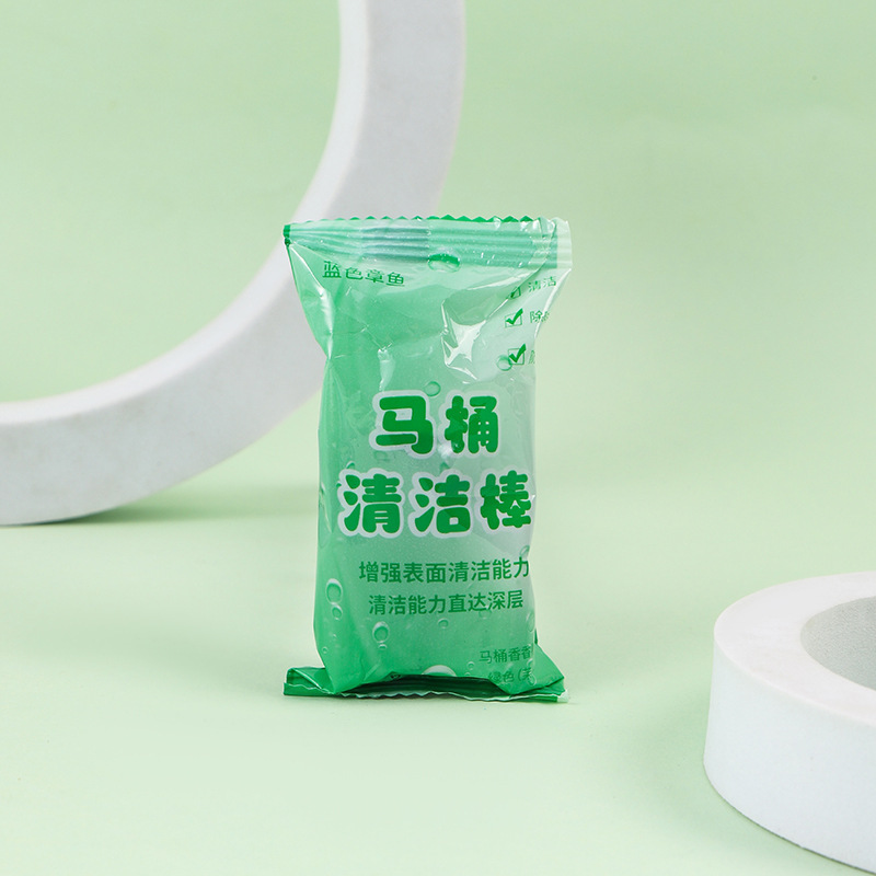 Toilet cleaning stick [green]