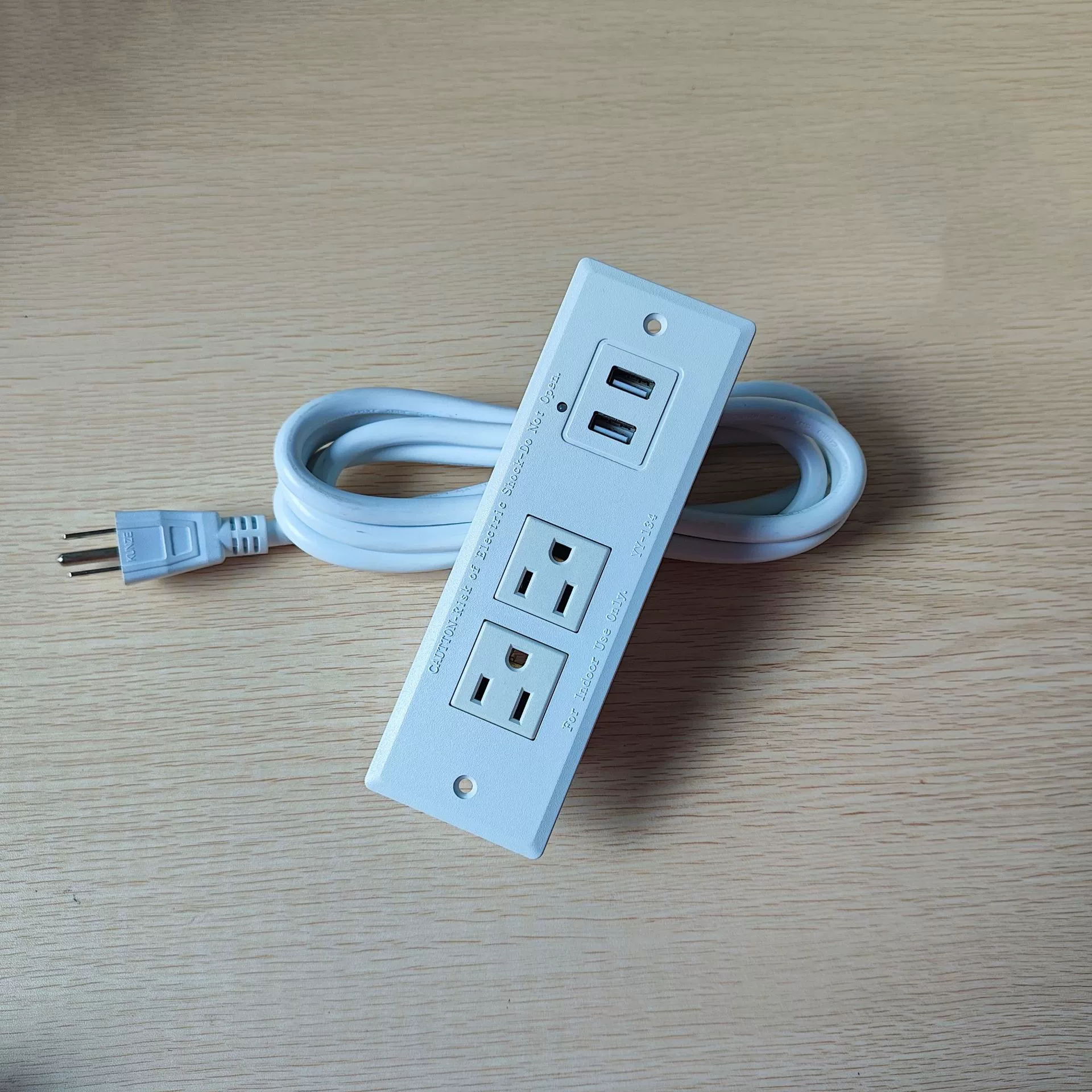 Производитель сертифицированная USB-розетка для мебели настольная, американский стандарт, настольная встраиваемая вилка