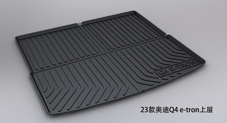 Cross-Border Special-Purpose 3D High-Edge Trunk Mat, Wear-Resistant, Scratch-Resistant, Waterproof Tpe Trunk Mat