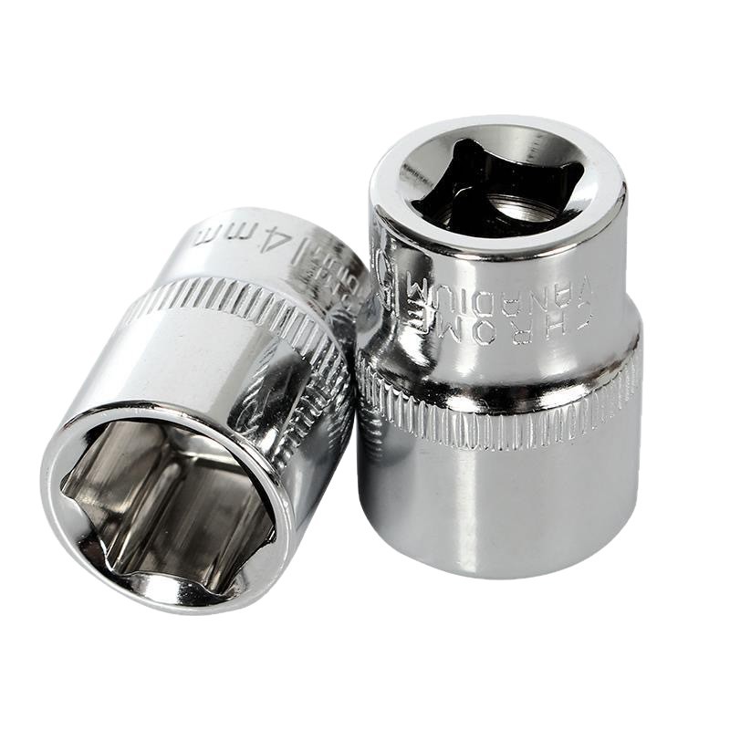 1 / 4 llave de manguito hexagonal pequeña manga corta 4 - 1/4mm cabeza de manguito hexagonal