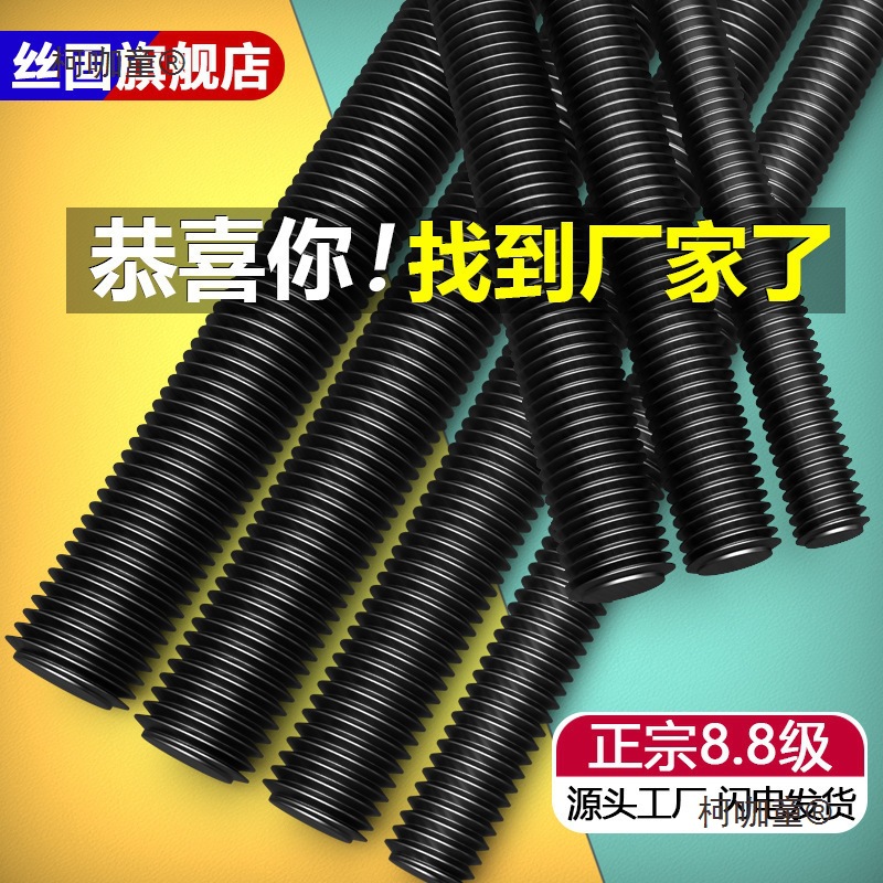 M6M8M10M12M16M20M24螺杆高强度加长丝杆细牙反牙牙条通丝麦太保