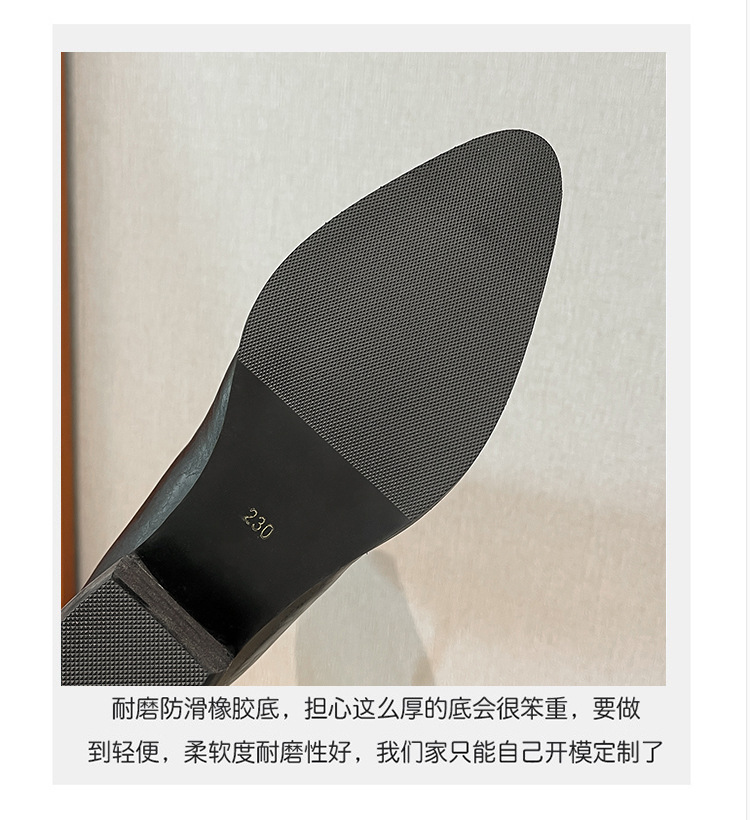 内增高8cm长筒靴真皮小个子长靴不过膝白色骑士靴高筒西部牛仔