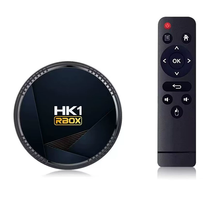 HK1 RBOX H8 набор - телевизорная приставка H618 4GB/128GB Android 12.0 4K HD двойной диапазон Wi-Fi 6+ Bluetooth 5
