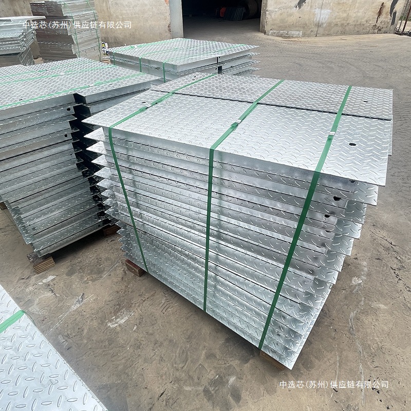 排水沟盖板齿形不锈钢钢沟盖板钢格栅平台承重道路钢格栅盖板插接