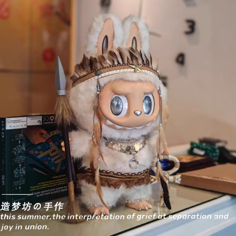 バブルマート ラブブ服 ビニール 58cm 大型人形 zimomo ラブブ 大天使 装飾人形服アクセサリー|undefined