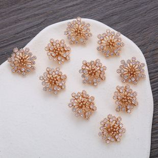 ��ɫ΢��ʯ22MM���Ļ��ﻨо���ӻ���diy�l�����L���u�������