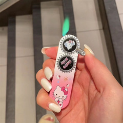 【Dropshipping】Adorable Sweet Color Palette Polished Kurokami Cartoon Patch Dog Cog Zinc Alloy Windproof Lighter