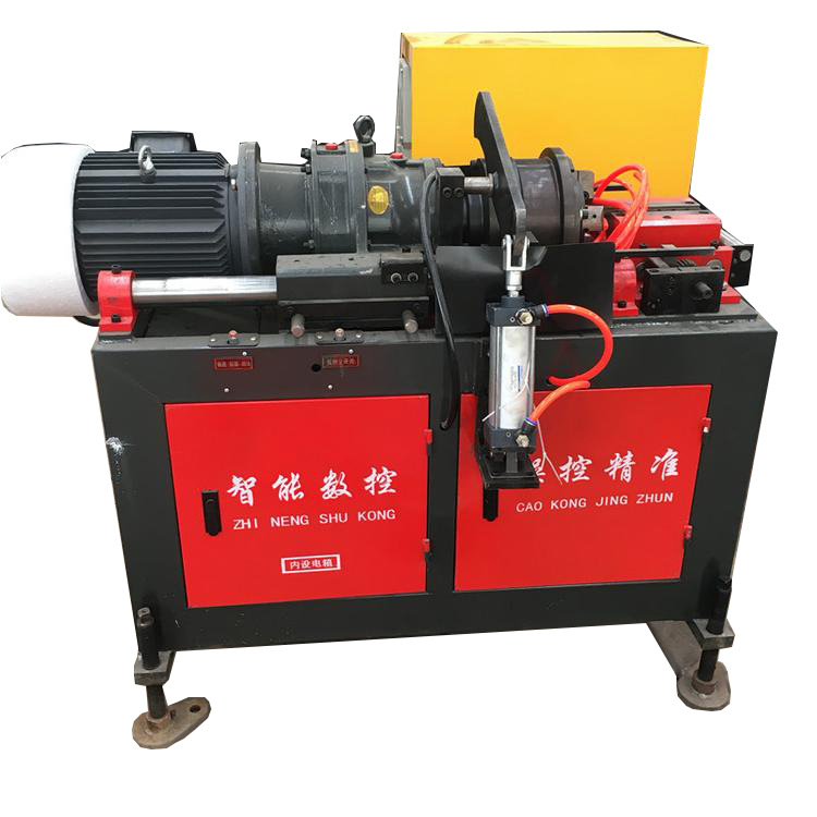 HGS40直螺纹滚丝机 钢筋滚丝机手自一体半电动滚丝机切割套丝机