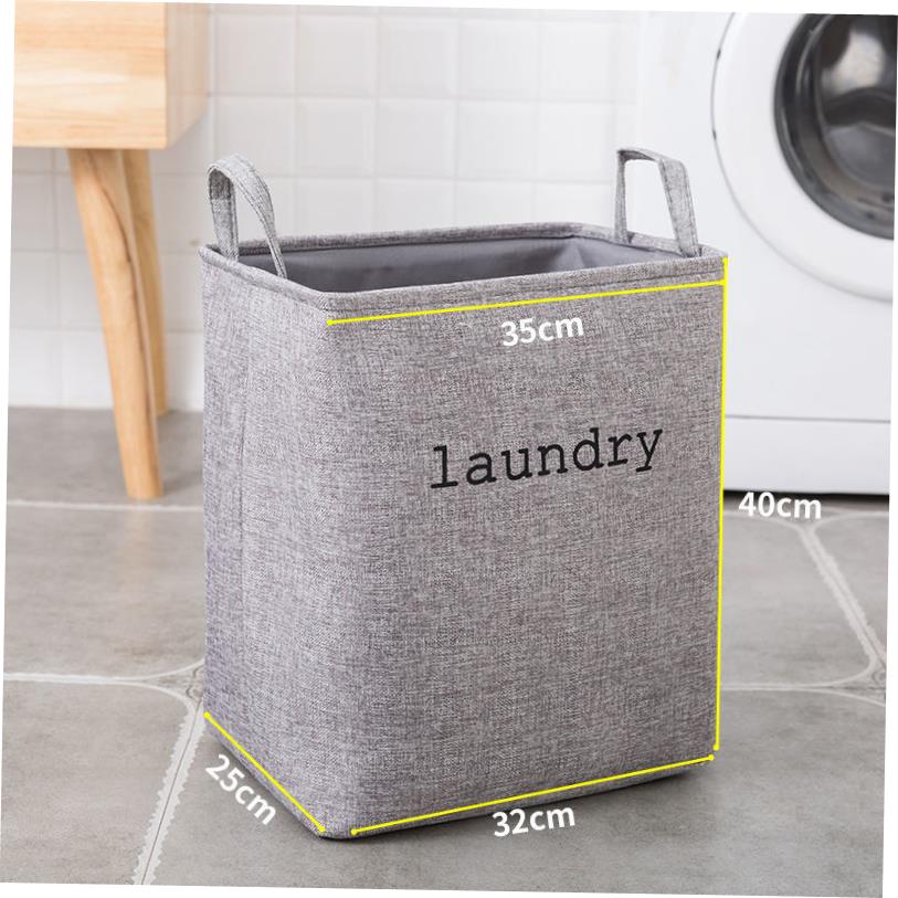 folding large size dirty clothes fabric basket laundry box